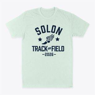 Solon Junior Academy Track and Field Classic Dad T-Shirt