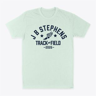 J B Stephens Elementary School Track and Field Classic Dad T-Shirt