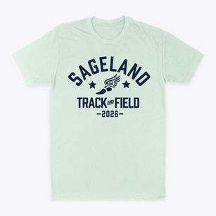 Sageland Elementary School Track and Field Classic Dad T-Shirt