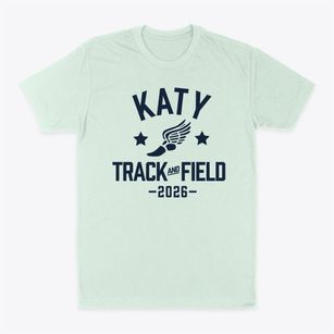 Katy Junior High Track and Field Classic Dad T-Shirt