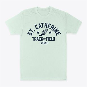 St Catherine Of Sienna Parish Track and Field Classic Dad T-Shirt