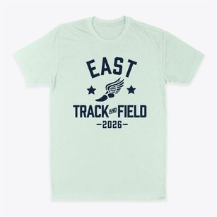 East Elementary School Track and Field Classic Dad T-Shirt