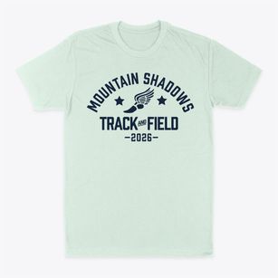 Mountain Shadows Elementary School Track and Field Classic Dad T-Shirt