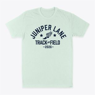 Juniper Lane School Track and Field Classic Dad T-Shirt
