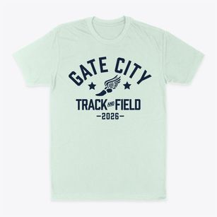 Gate City Elementary School Track and Field Classic Dad T-Shirt
