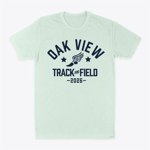 Oak View Elementary School Track and Field Classic Dad T-Shirt