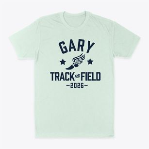 Gary High School Track and Field Classic Dad T-Shirt