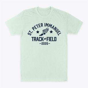 Saint Peter Immanuel Lutheran School Track and Field Classic Dad T-Shirt