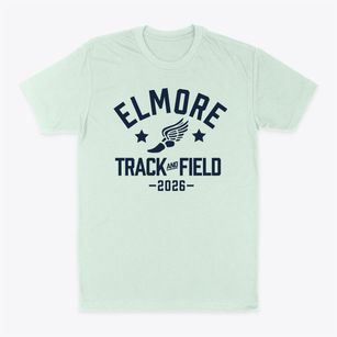 Elmore Elementary School Track and Field Classic Dad T-Shirt