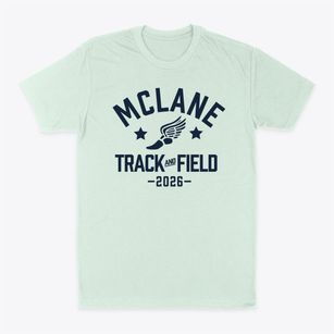 Mclane Elementary School Track and Field Classic Dad T-Shirt