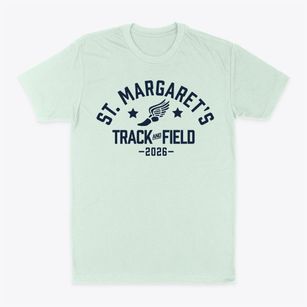 Saint Margaret's Episcopal School Track and Field Classic Dad T-Shirt