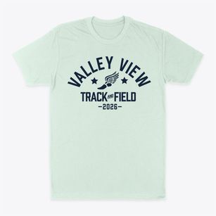 Valley View Elementary School Track and Field Classic Dad T-Shirt
