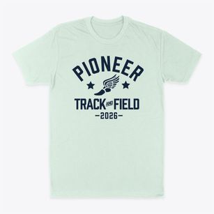 Pioneer High School Track and Field Classic Dad T-Shirt