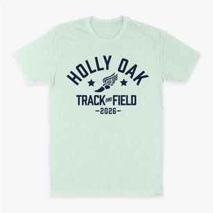 Holly Oak Elementary School Track and Field Classic Dad T-Shirt