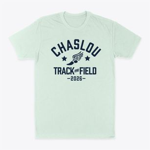 Chaslou Academy Track and Field Classic Dad T-Shirt