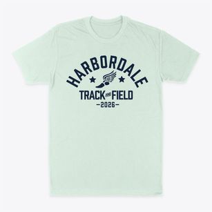 Harbordale Elementary School Track and Field Classic Dad T-Shirt