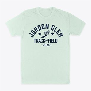 Jordon Glen School Track and Field Classic Dad T-Shirt