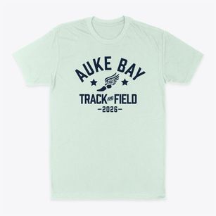 Auke Bay Elementary School Track and Field Classic Dad T-Shirt