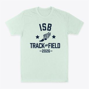 International School Of Brussels Track and Field Classic Dad T-Shirt