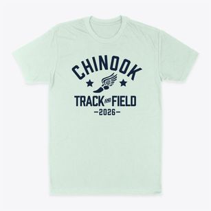 Chinook Elementary School Track and Field Classic Dad T-Shirt