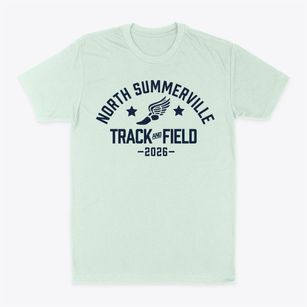 North Summerville Elementary School Track and Field Classic Dad T-Shirt