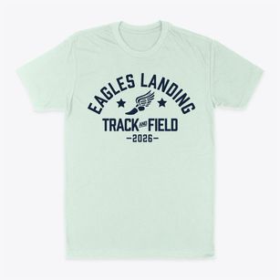 Eagles Landing Christian Academy Track and Field Classic Dad T-Shirt