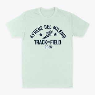 Kyrene Del Milenio Elementary School Track and Field Classic Dad T-Shirt