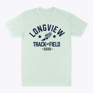 Longview Elementary School Track and Field Classic Dad T-Shirt