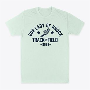 Our Lady Of Knock Track and Field Classic Dad T-Shirt