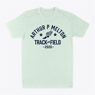Arthur P Melton Elementary School Track and Field Classic Dad T-Shirt