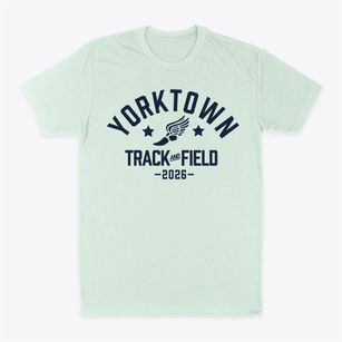 Yorktown Middle School Track and Field Classic Dad T-Shirt