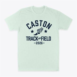 Caston High School Track and Field Classic Dad T-Shirt