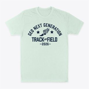 Geo Next Generation Academy Track and Field Classic Dad T-Shirt