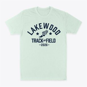 Lakewood Middle School Track and Field Classic Dad T-Shirt
