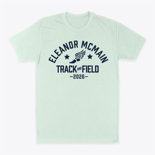 Eleanor Mcmain Secondary School Track and Field Classic Dad T-Shirt
