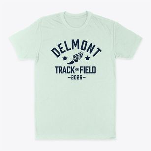 Delmont Elementary School Track and Field Classic Dad T-Shirt