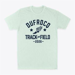 Dufrocq Elementary School Track and Field Classic Dad T-Shirt