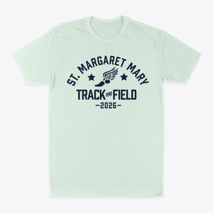 Saint Margaret Mary School Track and Field Classic Dad T-Shirt