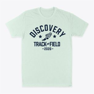 Discovery Learning Center Track and Field Classic Dad T-Shirt