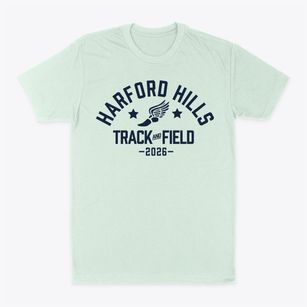 Harford Hills Elementary School Track and Field Classic Dad T-Shirt