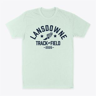 Lansdowne Elementary School Track and Field Classic Dad T-Shirt