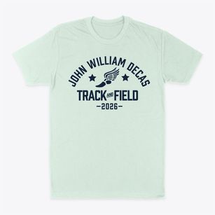 John William Decas School Track and Field Classic Dad T-Shirt