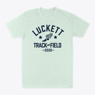 Luckett Christian Preschool Kindergarten Track and Field Classic Dad T-Shirt
