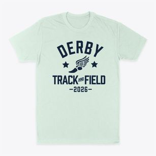Derby Middle School Track and Field Classic Dad T-Shirt