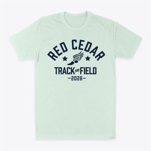 Red Cedar Elementary School Track and Field Classic Dad T-Shirt