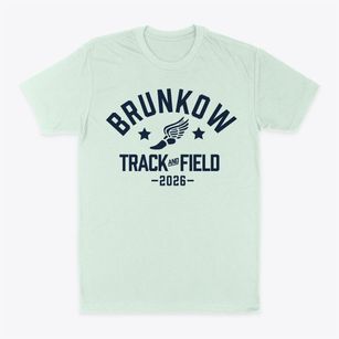 Brunkow Elementary School Track and Field Classic Dad T-Shirt