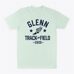 Glenn Middle School Track and Field Classic Dad T-Shirt