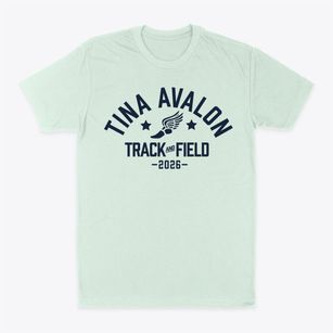 Tina Avalon Elementary And High School Track and Field Classic Dad T-Shirt