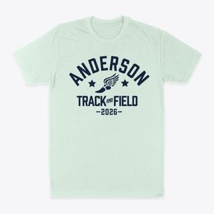 Anderson School Track and Field Classic Dad T-Shirt