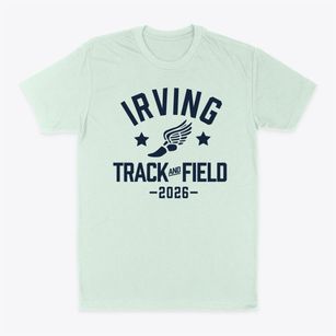 Irving Elementary School Track and Field Classic Dad T-Shirt